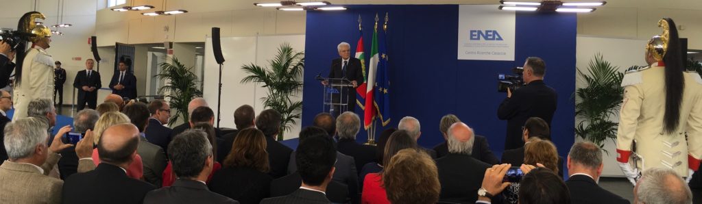 enea, mattarella, casaccia, ricerca, scienza, tecnologia, solare, termodinamico, triga, nucleare, smart village, smart city, innovazione, centro casaccia