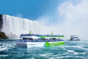 ABB, maid of the mist, niagara, cascate, usa, turismo, emissioni zero, elettrico, navi, trasporti, batterie, ricarica, innovazione, tecnologia