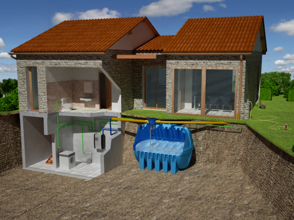 Riduzione, consumo, acqua, recupero, piogge, raccolta, serbatoio, trattamento, utilizzo, fabbisogno, igiene, usi alimentari, utenze domestiche Energy Close-up Engineering