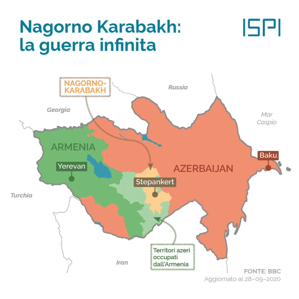 Nagorno-Karabakh, Azerbaigian, Armenia, Turchia, Russia, gas, gasdotto, guerra, conflitto, TAP, fossili, approvvigionamento, Energy Close-up Engineering