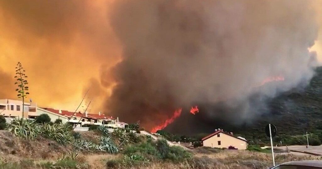 Incendi Sardegna, Porto Alabe