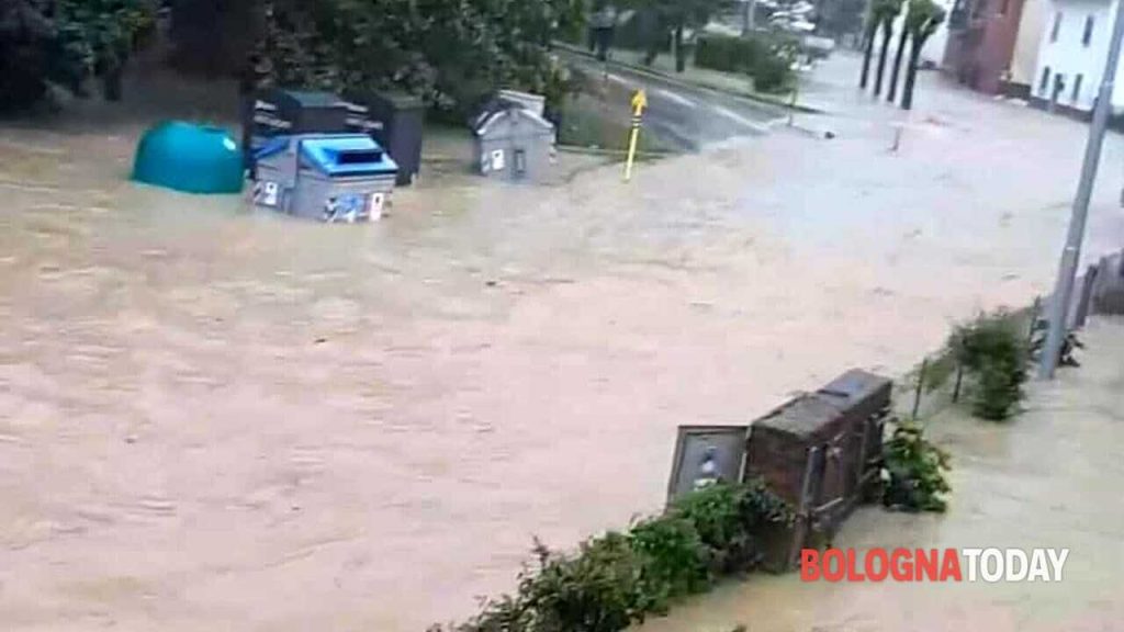 Alluvione val di Zena (BolognaToday)