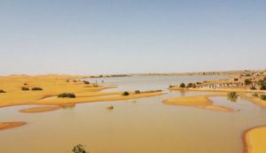 Deserto del Sahara allagato