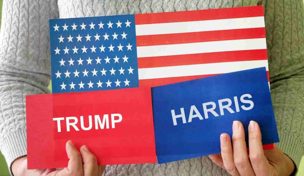 Trump e Harris