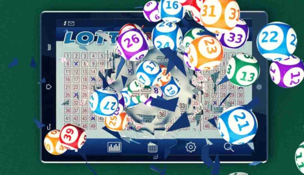 Numeri del Lotto che escono da un tablet (Depositphotos)