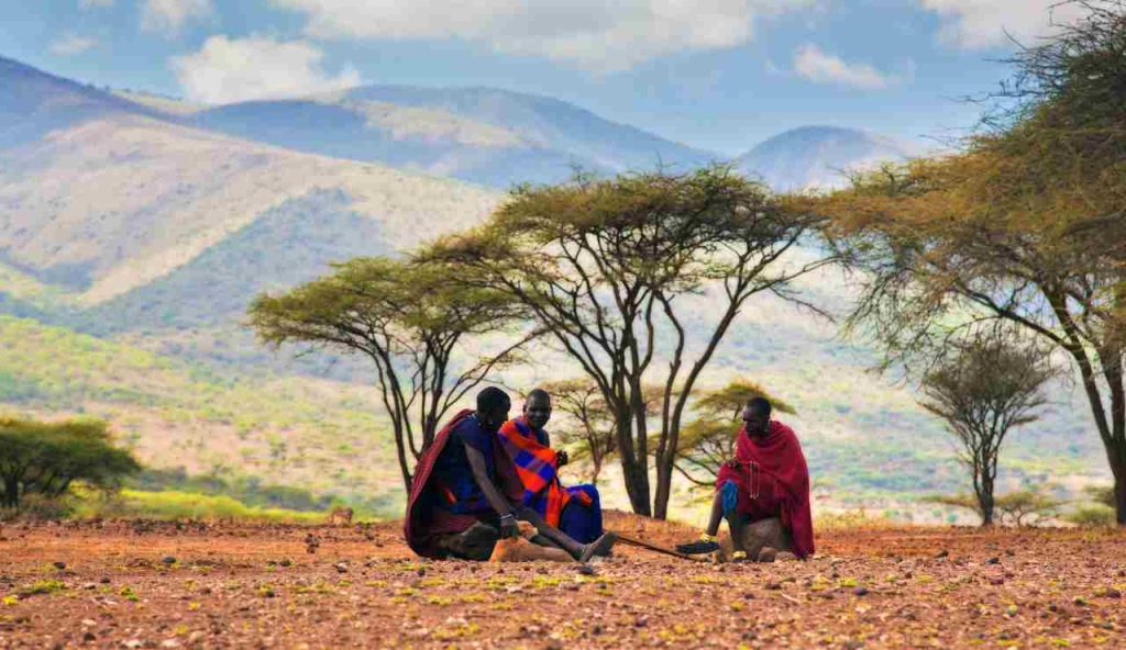 agricoltori africani riuniti